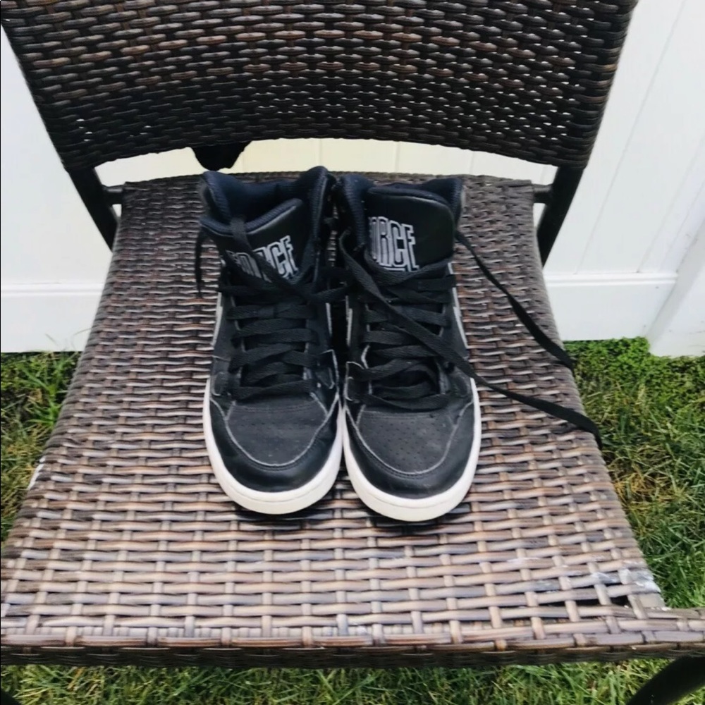Nike Force Youth High Top Sneakers Size 4 Y Black